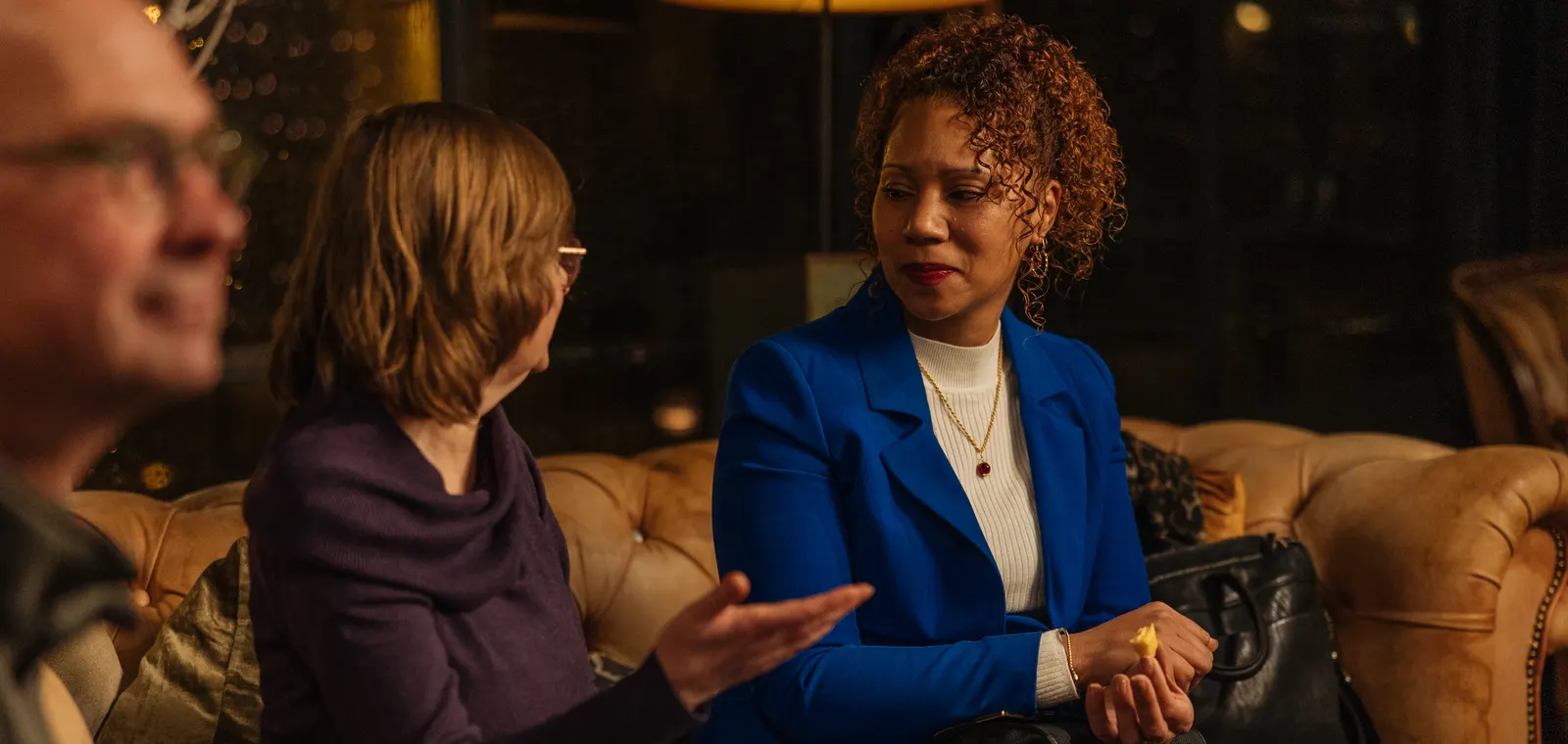 Arbeidsdeskundigen van Matchvermogen in gesprek met een werkgever